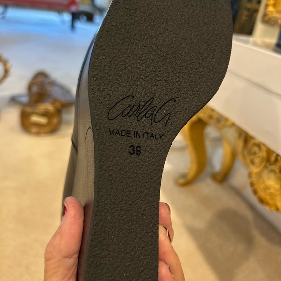 Carla G Italian leather size 39 booties new in box - Picture 5 of 6